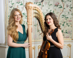 Filharmoniště: Duo Beautiful Strings s baletkou Annou Homola (s dětmi od 0 do 3 let)
