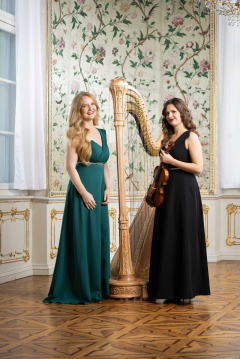 Filharmoniště: Duo Beautiful Strings s baletkou Annou Homola (s dětmi od 0 do 3 let)