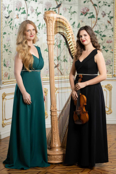 Filharmoniště: Duo Beautiful Strings s baletkou Annou Homola (s dětmi od 0 do 3 let)